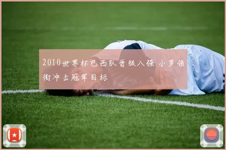 2010世界杯巴西队晋级八强 小罗领衔冲击冠军目标
